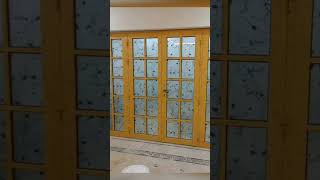 how to install aluminium door [upl. by Aehsal]