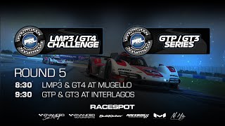 PRL LMP3GT4 amp GTPGT3 on iRacing  Round 5 [upl. by Nemad]