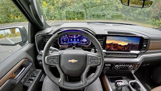 2024 Chevrolet Silverado 1500 62L V8 High Country wSuper Cruise  POV Review [upl. by Salman]