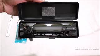 SONY DSXA110U CAR MUSIC PLAYER [upl. by Batruk]