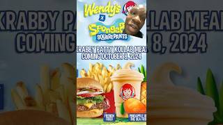 If You Work At Wendy’s Quit Immediately shorts food spongebob wendys memes meme krabbypatty [upl. by Carlota309]