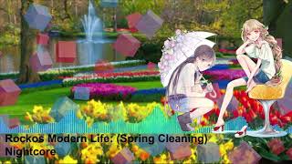 Rockos Modern Life Spring Cleaning Nightcore [upl. by Dionne]