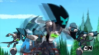 Todas las transformaciones de XLR8 OmniKix Reboot  Ben 10 Español latino [upl. by Nyvar]