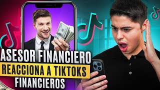 ¡ASESOR FINANCIERO Reacciona TikToks De Finanzas [upl. by Missi926]