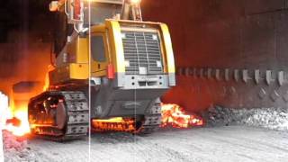 Liebherr LR 634 STEEL MILL LOADER [upl. by Asyle]