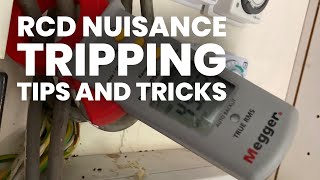 RCD Nuisance tripping tips and tricks tools and meters ￼ [upl. by Bobbee]