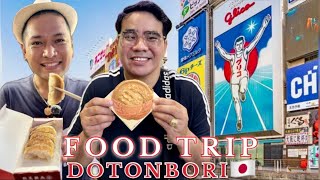 FOOD TRIP in DOTONBORI 🇯🇵 ₱1000 Challenge [upl. by Artsa]