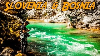 SLOVENIA amp BOSNIA Fly fishing quotflugfiskequot [upl. by Naiditch708]