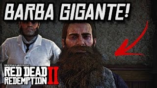 COMO FAZER SUA BARBA CRESCER AO MÃXIMO NO RED DEAD REDEMPTION 2 [upl. by Aretahs659]