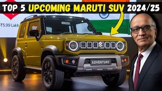 Top 5 Upcoming Maruti Suzuki Cars in India 2024 [upl. by Benge440]