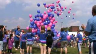 Relay for Life Ballon Release [upl. by Ellehcen]