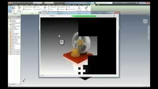 Creating Rendered Images on Autodesk Inventor [upl. by Yetti]