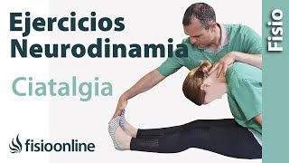 Ejercicios neurodinámicos para la ciática o ciatalgia [upl. by Caputto]