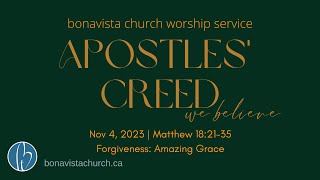 Bonavista Church Live Stream  November 4 2023 [upl. by Aidualc501]