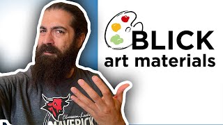 Is Blick Art Materials Any Good  Art Supplies Haul Studio Vlog [upl. by Rolyat]