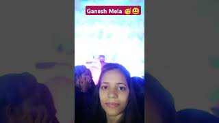 Hum sb gye Ganesh Mela 🥳😃shorts viralvideo trending ganeshmela minivlog vlogs [upl. by Nylakcaj]