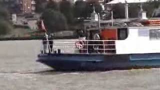 Tilbury Ferry  Gravesend 190507 [upl. by Adalheid]