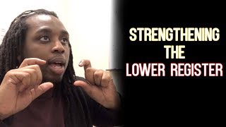 Strengthening the Lower Register with the Vocal Fry [upl. by Ahsinat496]