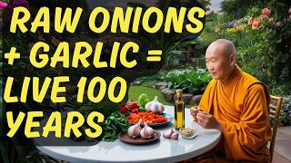 Want to live 100 years Eat garlic and onions daily 10 Benefits for Longevity [upl. by Standush989]