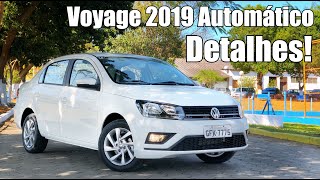 Novo Voyage 2019 Automático em detalhes  Falando de Carro [upl. by Lydnek]