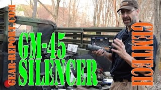 GEMTECH GM45 Silencer Review  GearReportcom [upl. by Zetra294]