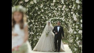 Lara Scandars breathtaking bridal entrance [upl. by Wachtel]