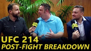 REACTION  UFC 214 Cormier vs Jones 2 PostFight Show [upl. by Viva]