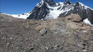 Mauvoisin  Fenêtre de Durand  Mont Avril Val de Bagnes Valais Suisse07082016 [upl. by Adair]