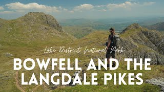 Lake District Walks  Bowfell and The Langdales Pikes [upl. by Piane]