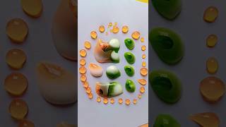 🤩 Colourfull drops fun😊youtubeshortentertainmentwaterdropsatisfying🫠 [upl. by Genia]