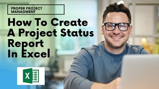 How To Create A Project Status Report In Excel [upl. by Royd770]