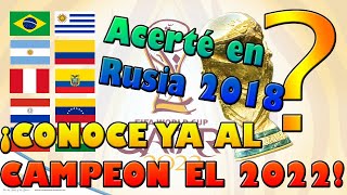 PREDICCIÓN QATAR 2022 ¿CLASIFICARÁ TU SELECCIÓN ¿CAMPEÓN LOQUENDO [upl. by Novia]