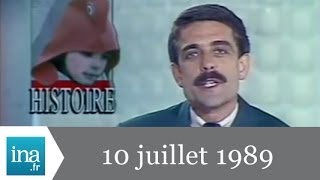 20h Antenne 2 du 10 juillet 1989  Bicentenaire de la Révolution  Archive INA [upl. by Heida]