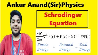 schrodinger wave equation ankuranand physics chemistry [upl. by Ahsatak766]