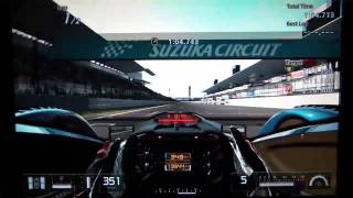 GT5 X1 Sebastian Vettel Challenge  Suzuka  Gold [upl. by Euqinu]