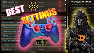 Best CoD WARZONE Settings Audio Button Layout Video [upl. by Berlin190]