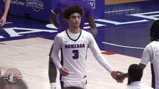 2024 WCAC SEMIS  Gonzaga vs DeMatha HIGHLIGHTS [upl. by Griselda]