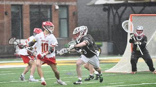 Maryland vs Brown Lacrosse Highlights  2024 College Lacrosse [upl. by Qiratla16]