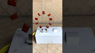 Ceramic Capacitor vs 220V Electricity experiment electrical [upl. by Gottfried]