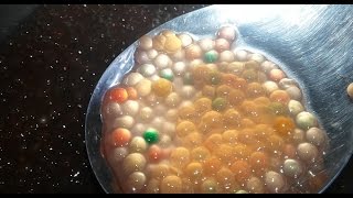 How to cook Tapioca Pearls or Boba [upl. by Aicirtap]