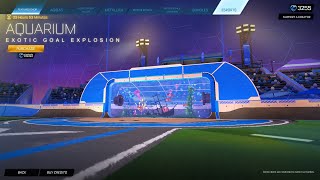 NEW AQUARIUM GOAL EXPLOSION Rocket League Item Shop 22 June 2024 Check this one out [upl. by Esirtal]