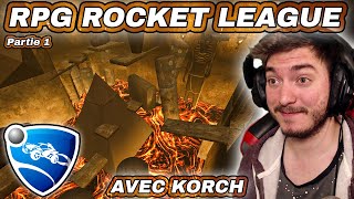 ON PART À LAVENTURE SUR RL   Rocket League avec Korch  Egyptian Parkour by Lethamyr  Partie 1 [upl. by Clim]