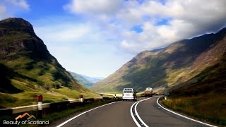 Driving Through Glencoe  Beauty Of Scotland [upl. by Asin]