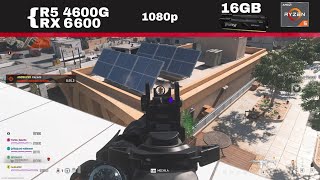 Cod Warzone  Ryzen 5 4600G  RX 6600 e 16GB de Ram [upl. by Yajiv]