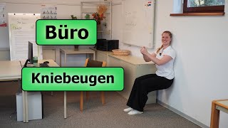 Büro Woche 1 Kniebeugen [upl. by Crooks]