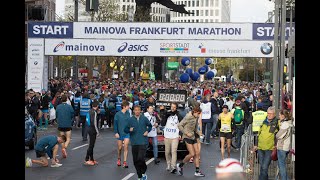 Der Mainova Frankfurt Marathon im Schnelldurchlauf [upl. by Leina463]