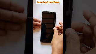 Tecno Pop 5 Hard Reset PatternPassword Lock Remove  How To Hard Reset Tecno Pop 5 [upl. by Ahsita579]