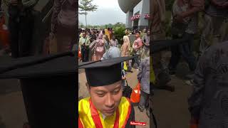 Wisuda S2 di dampingi DOI anakdesa davidsunairi [upl. by Anehsat896]