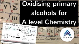 Alcohols  A level Chemistry [upl. by Nahsab540]