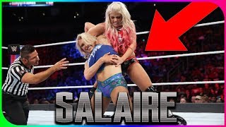 LE SALAIRE DES CATCHEUSES DE LA WWE EN 2018 [upl. by Raynata]